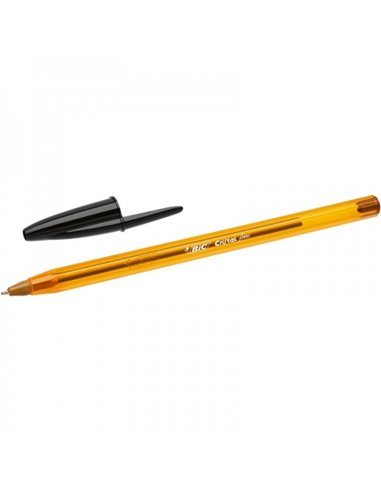 Bic Cristal Original Fine Stylo à bille de Bola - Pointe Ronde de 0.8mm - Trait de 0.30mm - Encre Avec Base de Aceite - Transluc