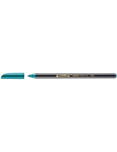 Edding 1200 Feutre - Pointe Ronde - Trait 1mm - Encre Avec Base de Eau - Couleur Vert Métallisé