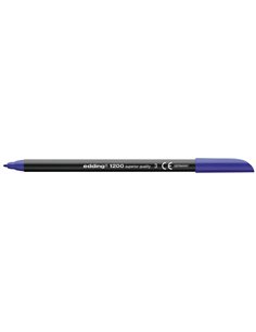 Edding 1200 Feutre - Pointe Ronde - Trait entre 0.5 et 1 mm. - Encre Avec Base de Eau - Couleur Bleu