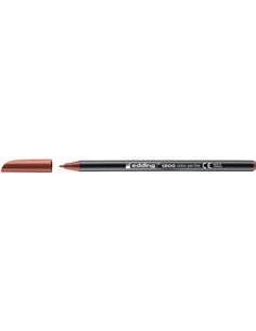 Edding 1200 Feutre - Pointe Ronde - Trait 1mm - Encre Avec Base de Eau - Couleur Marron