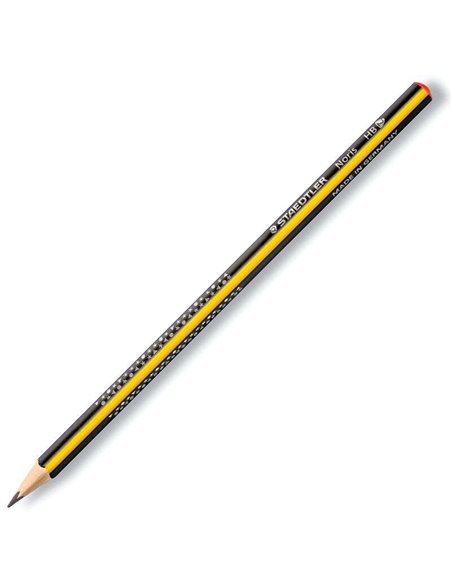 Staedtler Noris 183 Crayon de Grafito Triangular - Mina HB Ultrarresistente de 2mm - Bois de Bosques Sostenibles
