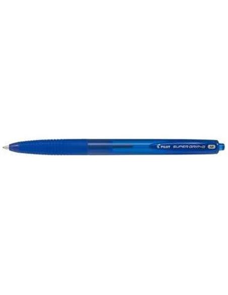 Pilot Stylo à bille de Bola Retractil SuperGrip G - Pointe Ronde 1.0mm - Trait 0.4mm - Encre de Aceite - Grip Ergonomique - Coul