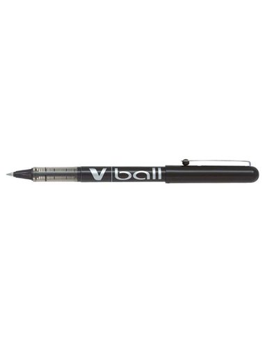 Pilot Stylo à bille de Encre liquida V Ball 07 Rollerball - Pointe de bola ronde 0.7mm - Trait 0.5mm - Couleur Noir