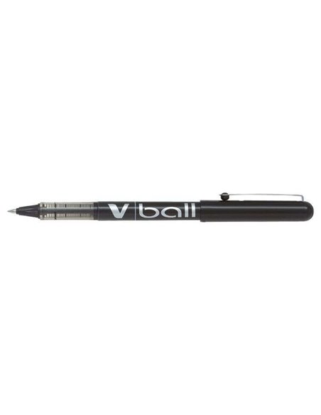 Pilot Stylo à bille de Encre liquida V Ball 07 Rollerball - Pointe de bola ronde 0.7mm - Trait 0.5mm - Couleur Noir