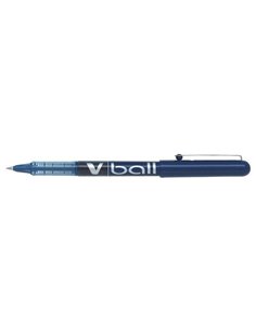 Pilot Stylo à bille de Encre liquida V Ball 07 Rollerball - Pointe de bola ronde 0.7mm - Trait 0.5mm - Couleur Bleu
