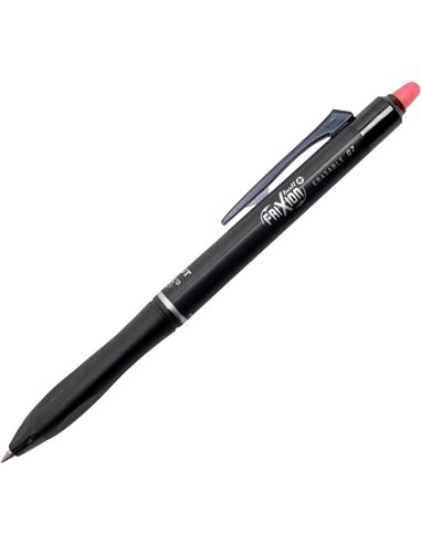 Pilot Frixion Ball Plus Stylo à bille Borrable - Pointe de 0.7mm et Trait de 0.35mm - Recargables - 80% de Plastico Reclclado - 