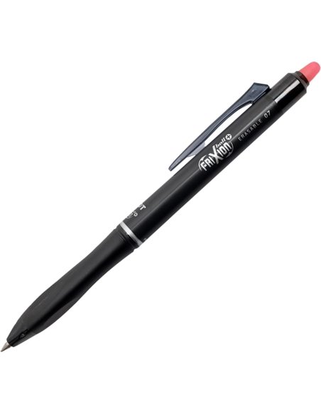 Pilot Frixion Ball Plus Stylo à bille Borrable - Pointe de 0.7mm et Trait de 0.35mm - Recargables - 80% de Plastico Reclclado - 