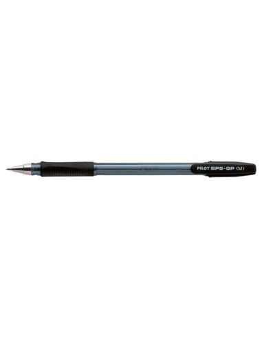 Pilot BPS-GP Stylo à bille de Bola - Pointe Mediana de 1mm - Trait de 0.4mm - Rechargeable - Couleur Noir