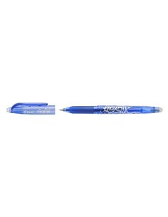 Pilot Frixion Ball Stylo à bille de Gel Borrable - Pointe de Bola 0.7mm - Trait 0.4mm - Grip Ergonomique - Couleur Bleu