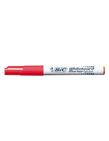 Bic Velleda 1741 Marqueur Pour Tableau - Pointe de 4.5 mm - Trait 1.4mm - Encre Avec Base de Acetona - Borrado Optimo - Larga Du