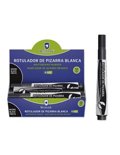 Bismark Feutre Pour Tableau 3mm - Pointe Fina - Encre de Séchage rapide - Facile de Borrar - Couleur Noir
