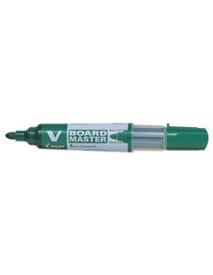 Pilot V-Board Master Begreen Feutre Pour Tableau Blanca - Pointe Ronde 6mm - Trait 2.3mm - 91% Plastico Reciclado - Rechargeable