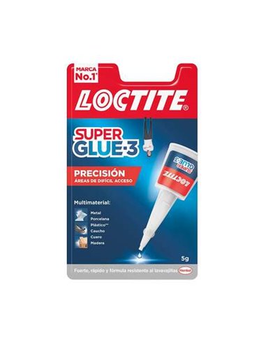Loctite Precision Pegamento Universal Instantaneo 5gr - Maxima Resistencia - Union Instantanée - 2640076/2712223/2644833/2985032