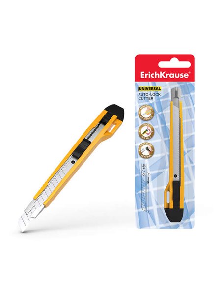 Erichkrause Cuter Avec Fijador Automatico Universal - Système de Retencion de Cuchilla Autobloqueo - Partidor Incorporado - Cuch