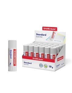 Erichkrause Pegamento en Barra Standard 19gr - Pegado Rapide et Confiable - Facile de Aclarar Avec Eau - No Toxico - Adapté Pour