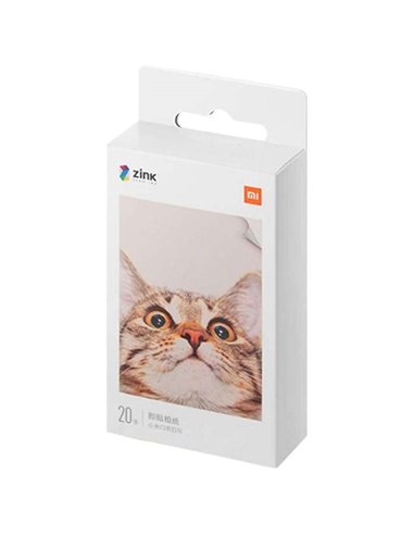 Xiaomi Papier Fotografico Pour Imprimante Xiaomi Mi Portable Photo Printer 20 Unidades