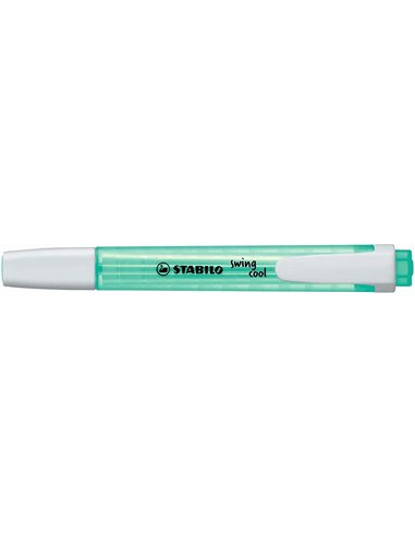 Stabilo Swing Cool Marqueur Fluo - Corps Plano - Pointe Biselada - Trait entre 1 et 4mm - Encre Avec Base de Eau - Antisecado - 