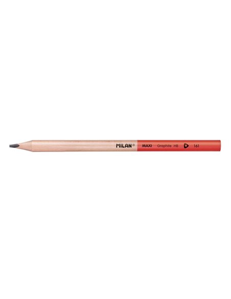 Milan Maxi Lapices de Grafito HB Maxi Triangular - Mina de 3.5mm
