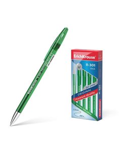 Erichkrause R-301 Original Stylo à bille de Encre de Gel - Pointe 0.5mm - Trait 0.4mm - Corps Translucido Tintado - Grip Perfila
