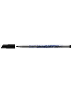 Bic Velleda 1721 Feutre Pour Tableau - Pointe Fina - Trait de 1.5mm - Borrado Optimo - Couleur Noir