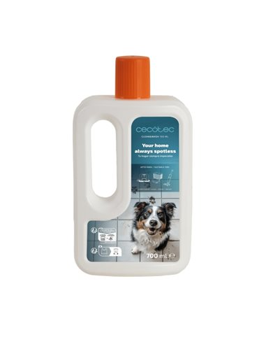 Cecotec Clean and Wash TotalFresh Liquido de Nettoyage - 700ml - Multisuperficie - Compatible Avec Carpetclean, Conga et Freego