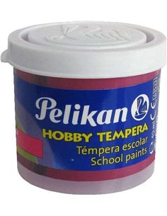 Pelikan Tempera Scolaire Flacon 40ml - Facile de Usar - Idéal Pour Actividades Escolares - Couleur Magenta