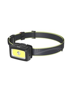 Hama Hl350 Linterna Avant LED - Ruban Pour la Cabeza - 350 Lumenes - Autonomie jusqu'à 5h - Funciona Avec 4 Pilas AAA - IP44 - C