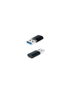 Nanocable Adaptateur USB-À 3.1 Mâle à USB-C Femelle