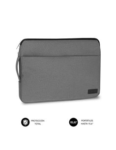 Subblim Housse Urban 15.6" - Protection Elegante et Funcional - Tela de Polyester 600D - Intérieur Acolchado de Foam - Couleur G