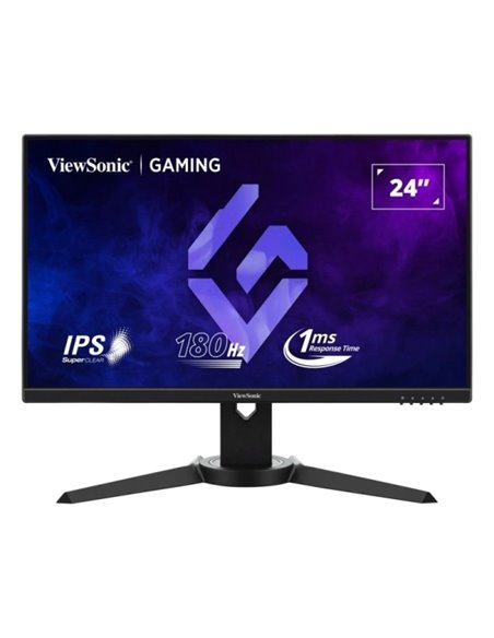Viewsonic VX2479J-HD-PRO Monitor 23.8" LED IPS FullHD HDR - 180Hz - Respuesta 1ms - 16:9 - Réglable en Altura, Giratorio e Incli
