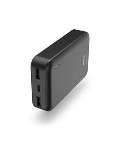 Hama Batterie Externa Powerbank 10000mAh - Polimero de Litio - USB-C - USB-À - Charge rapide - 2 Conexiones de Sortie - Indicate
