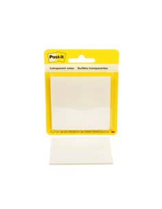 Post-It Bloc de 36 Notas Transparentes - Forma Cuadrada - 73x73mm - Couleur Transparent