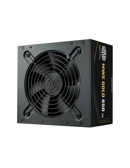 Cooler Master MWE V3 Alimentation 80+ Gold 650W - ATX 3.1 - PFC Activo - No Modular