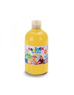 Carioca Botella Tempera 500ml - Couleurs Superlavables - Faciles de Mezclar - Aplicable en Materiales Porosos - Haute Opacidad -