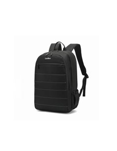Coolbox BAG15-2N Sac à dos Pour Portable 15.6" - Compartimento Acolchado - Tejido Imperméable - Poches latérales - Anse et Tiran