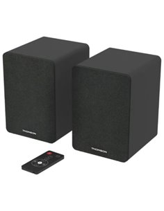 Thomson WS400DUO Altavoces 50W Bluetooth 5.0 - Entrée RCA - Mando à Distancia - Couleur Noir