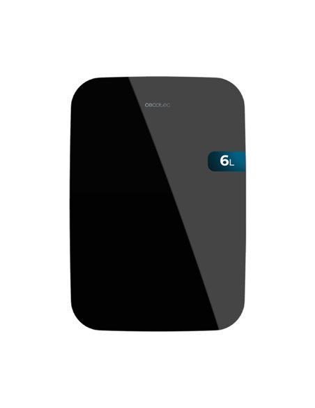 Cecotec Bolero MiniCooling 6L Bahamas Black Mini Frigorifico Portable - Capacité 6L - Voltaje 12V - Temperatura Regulable - Enfr