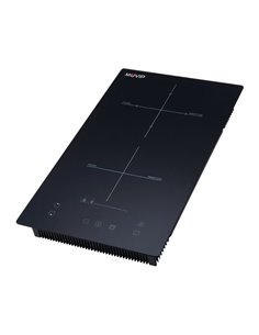 Muvip Cocina de Induccion Double 3300W - 10 Niveles de Potencia - Adaptée Pour Encastrar ou Sobremesa - Temporizador - Control c