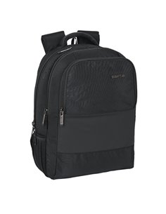 Safta Business Sac à dos Pour Portable Jusqu'à 15.6" - Conector USB - Portabotellas - Respaldo Acolchado - Hombreras Ajustables 