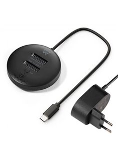 Ewent Clonador Double Bahia - NVMe M2 - USB-C 3.2 Gen2 - Indicateur LED - Couleur Noir