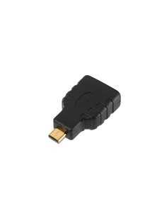 Aisens Adaptateur HDMI à Micro HDMI - À Femelle-HDMI D/Mâle Pour Tablet ou Appareil photo digital - Couleur Noir