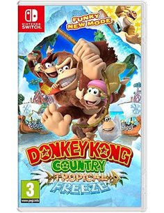Nintendo Videojuego Donkey Kong Country: Tropical Freeze Pour Consola Nintendo Switch - Genero Plataformas/Aventura - PEGI 3