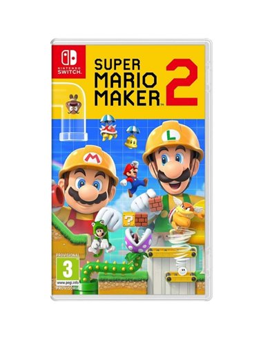 Nintendo Videojuego Super Mario Maker 2 Pour Consola Nintendo Switch - Genero Plataformas/Editor de Niveles/Multijugador - PEGI 