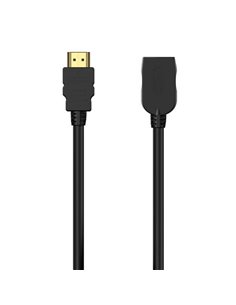 Aisens Câble HDMI V2.0 Prolongador Premium Haute vitesse / HEC 4K@60HZ 18GBPS - À/M-À/H - 1.0M - Couleur Noir