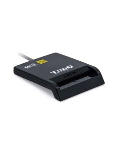 Tooq Lector de Tarjetas Inteligentes DNIe SIM USB-C - Couleur Noir