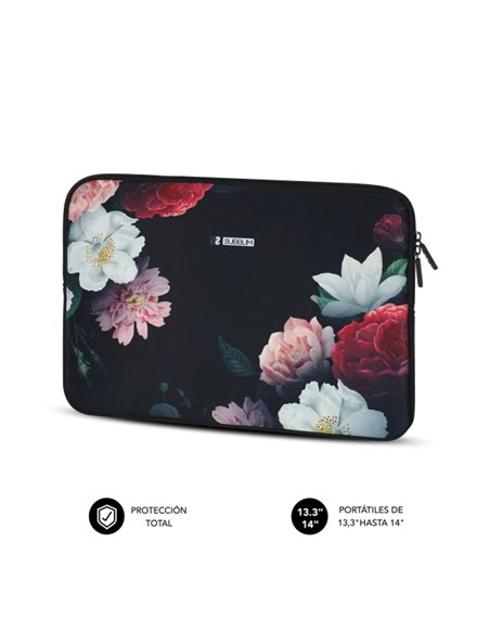 Subblim Housse Trendy de Neopreno Portable de 13.3" à 14"- Resistencia à Golpes et Caidas - Couleurs Varios