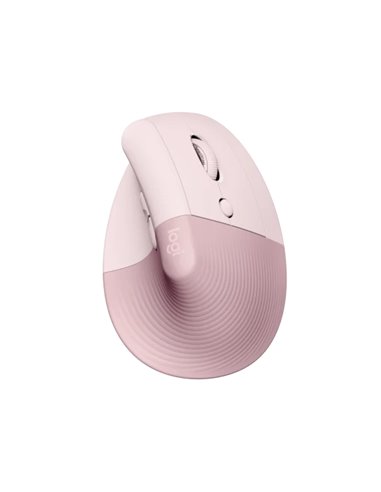 Logitech Lift Souris Vertical Bluetooth e Inalambrico USB 4000dpi - 5 Botones - Usage Diestro