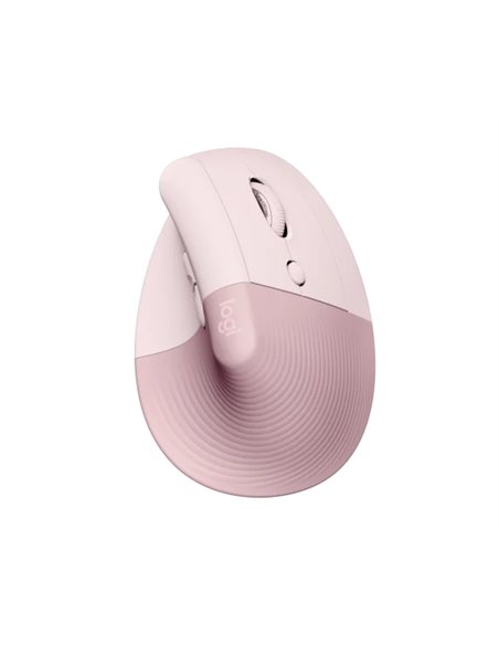 Logitech Lift Souris Vertical Bluetooth e Inalambrico USB 4000dpi - 5 Botones - Usage Diestro