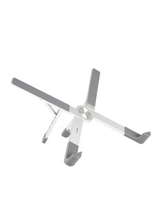 Tooq Support Pour Portable Jusqu'à 17.3" - Pliable et Portable - Couleur Argent
