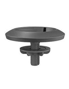 Logitech Support de Base de Microfono Rally - Mesas de entre 20-50mm de Grosor - Adapté Pour Techos - Couleur Gris Foncé